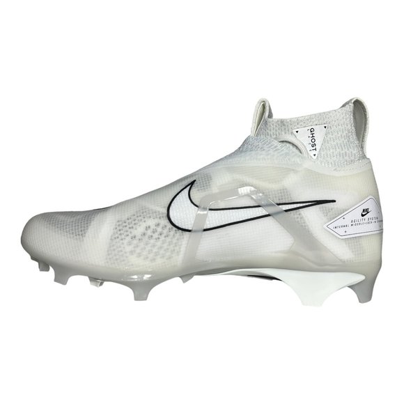 Nike Alpha Menace Elite 3 Football Cleats Pure Platinum CT6648-109 Size 9 - Picture 5 of 8